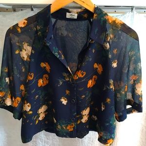 Aritzia fall crop top